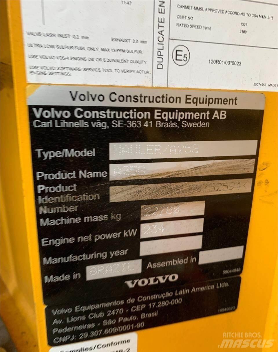 Volvo A25G Artikulētie pašizgāzēji