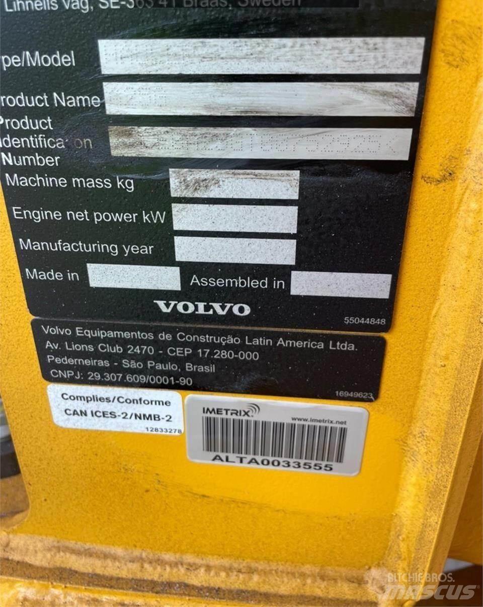 Volvo A25G Artikulētie pašizgāzēji