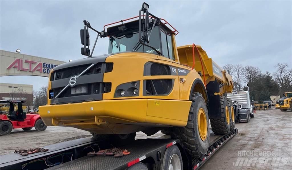 Volvo A25G Artikulētie pašizgāzēji