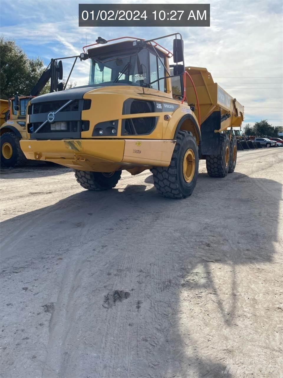 Volvo A30G Artikulētie pašizgāzēji