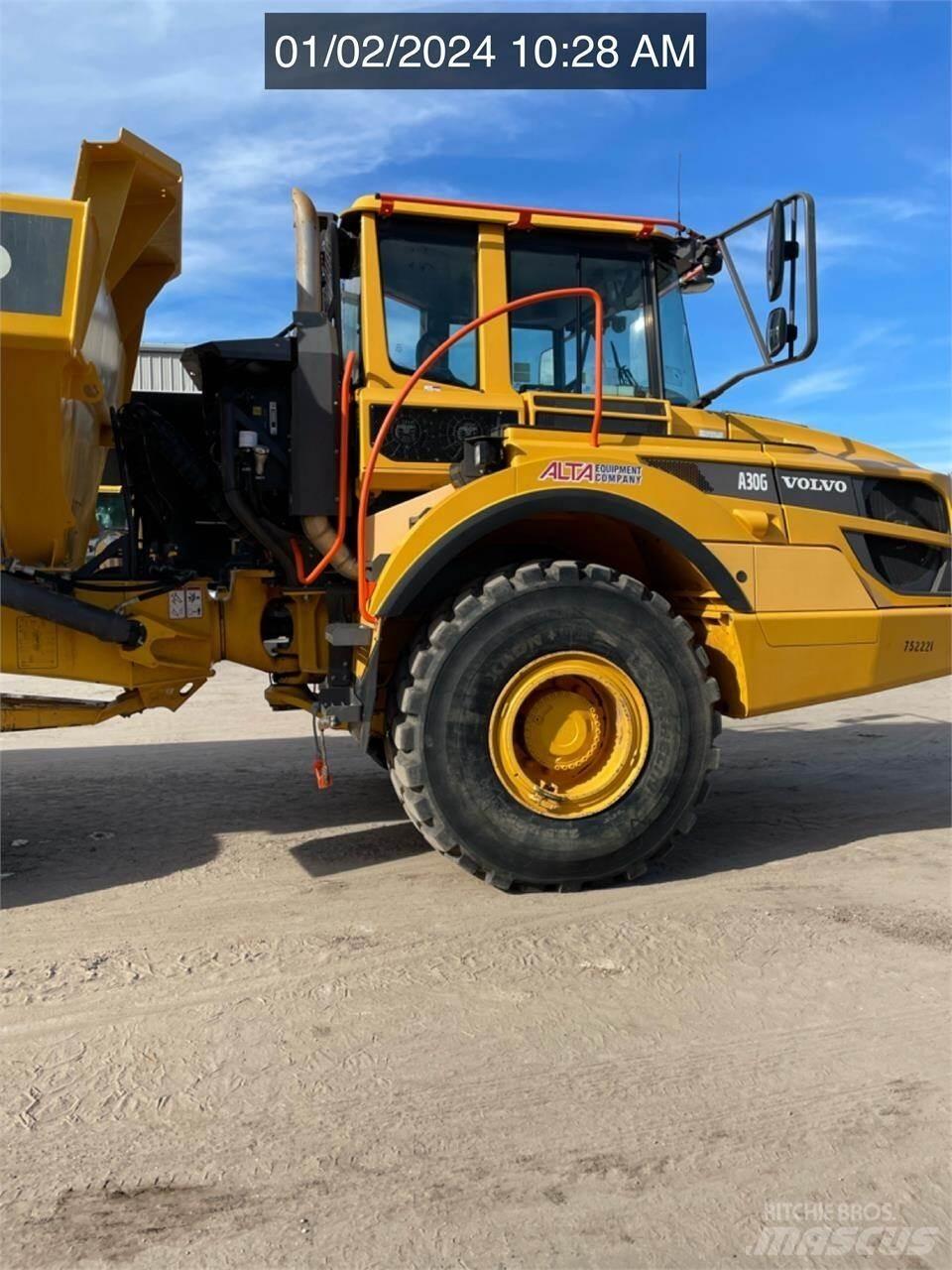 Volvo A30G Artikulētie pašizgāzēji