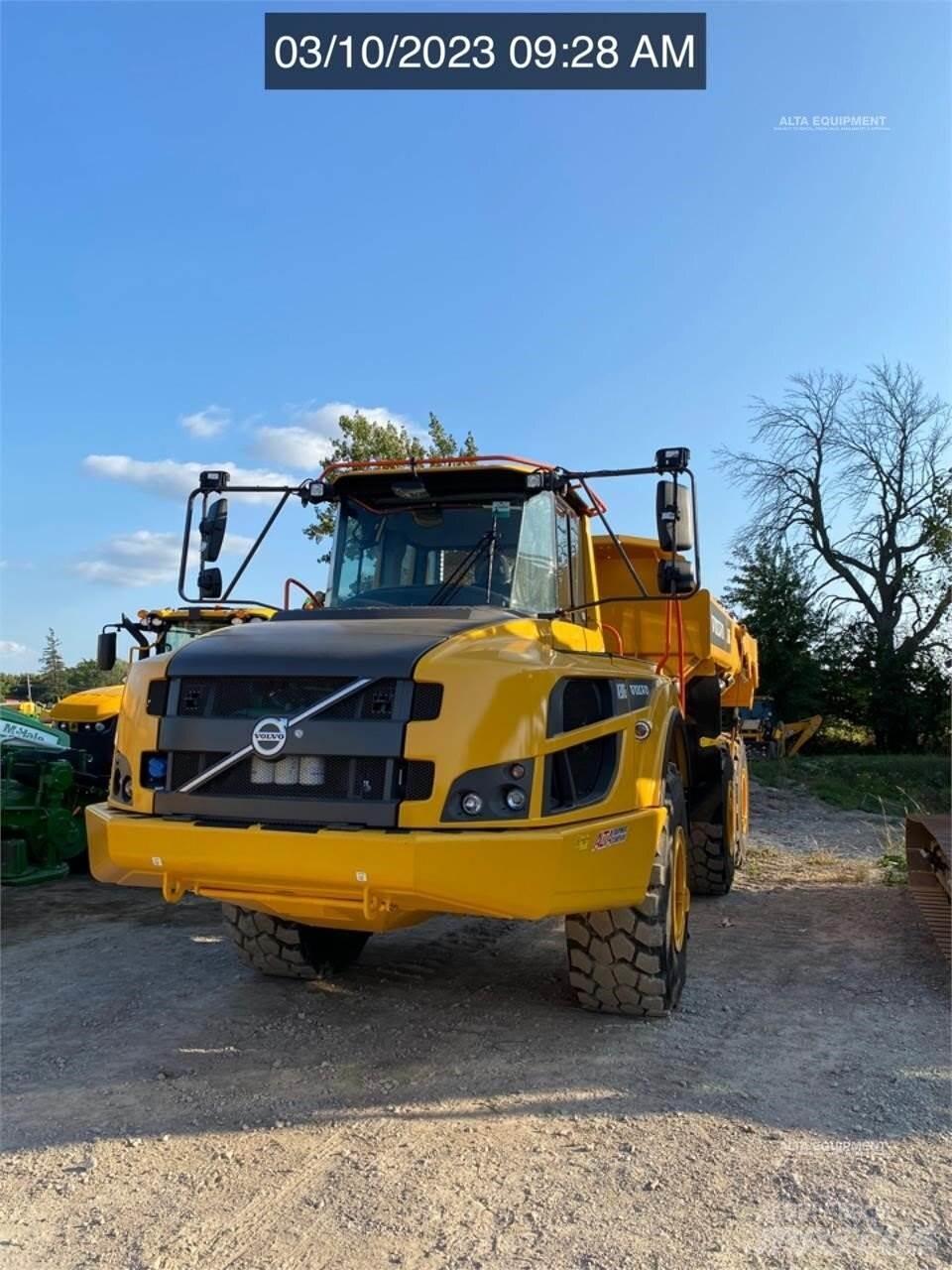 Volvo A30G Artikulētie pašizgāzēji