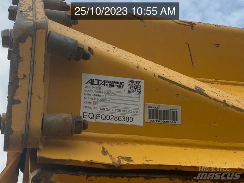 Volvo A30G Artikulētie pašizgāzēji
