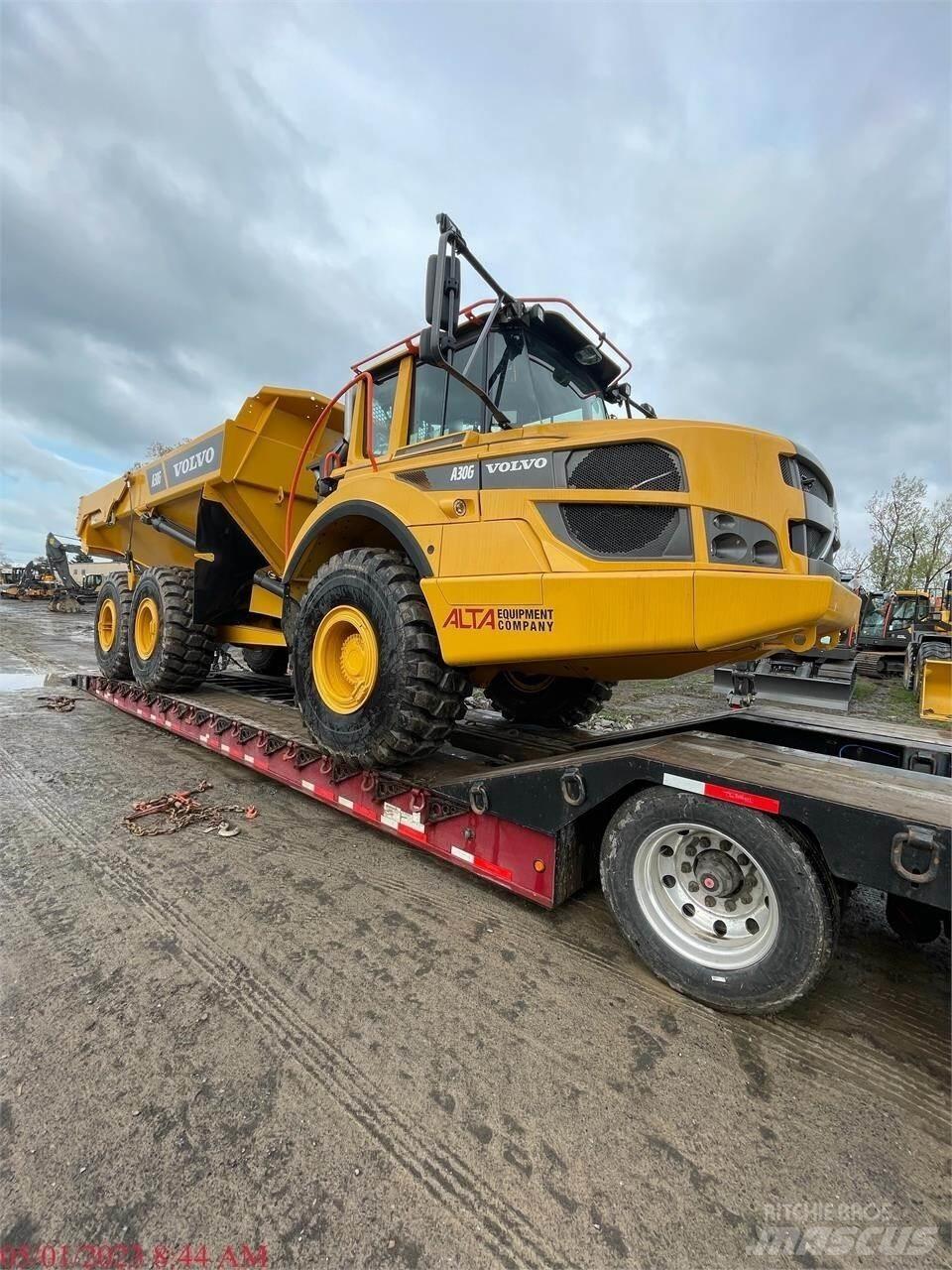 Volvo A30G Artikulētie pašizgāzēji