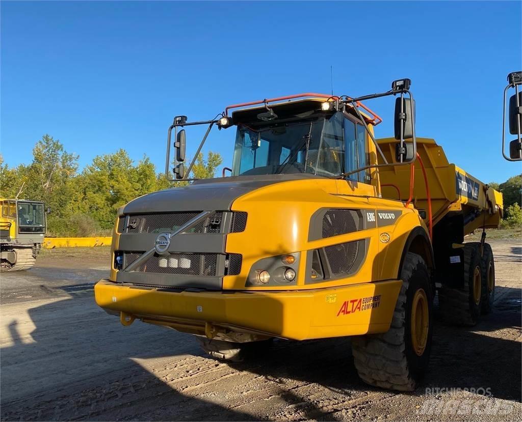 Volvo A30G Artikulētie pašizgāzēji