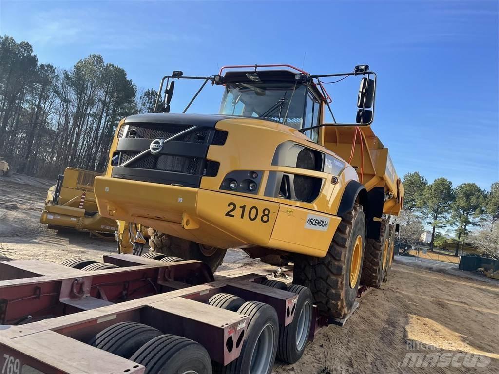 Volvo A40G Artikulētie pašizgāzēji