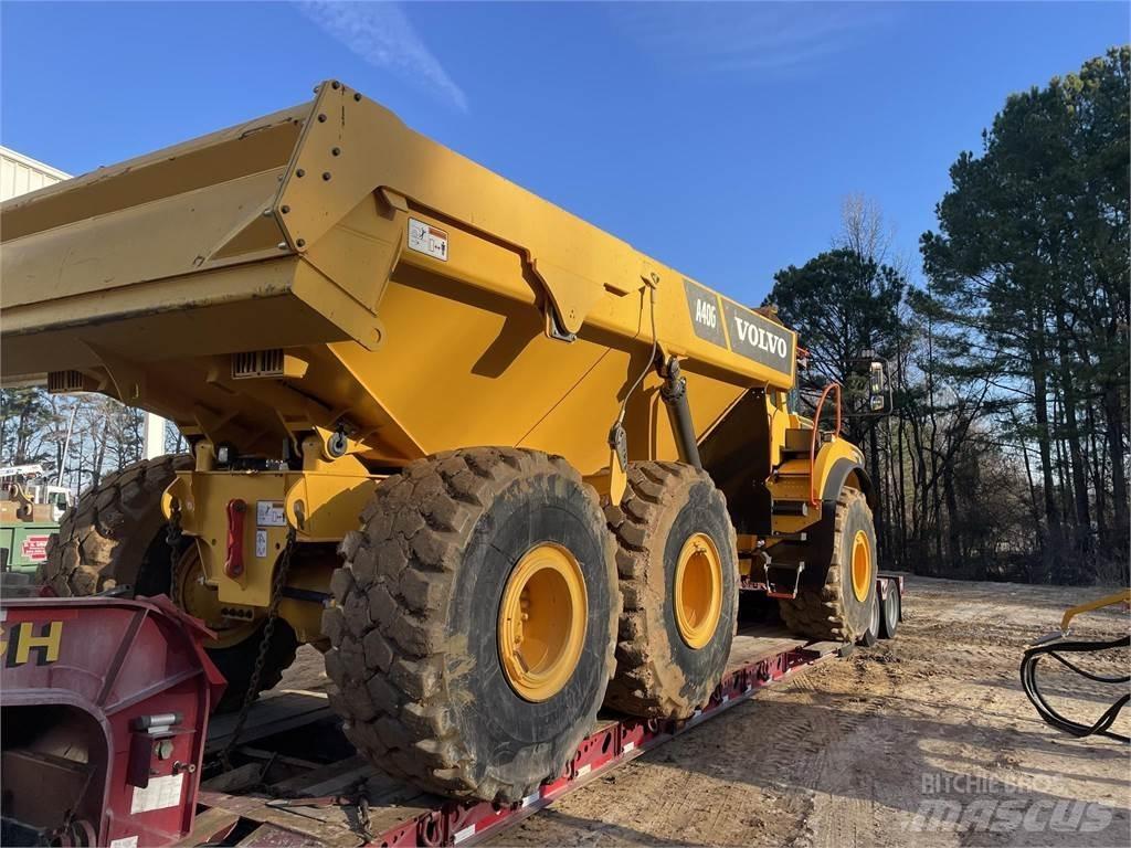 Volvo A40G Artikulētie pašizgāzēji