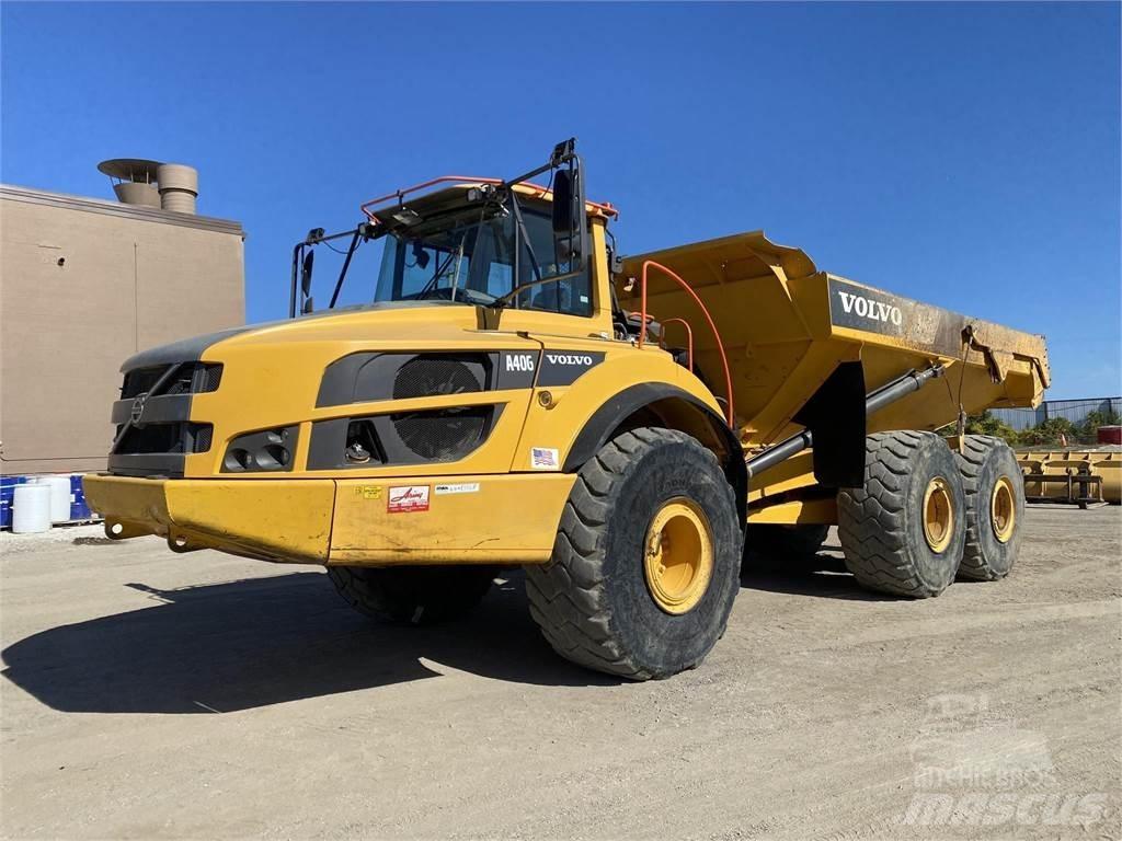 Volvo A40G Artikulētie pašizgāzēji