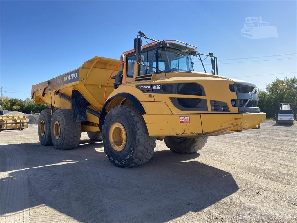 Volvo A40G Artikulētie pašizgāzēji