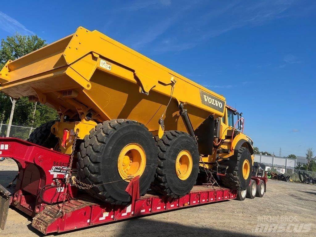 Volvo A40G Artikulētie pašizgāzēji