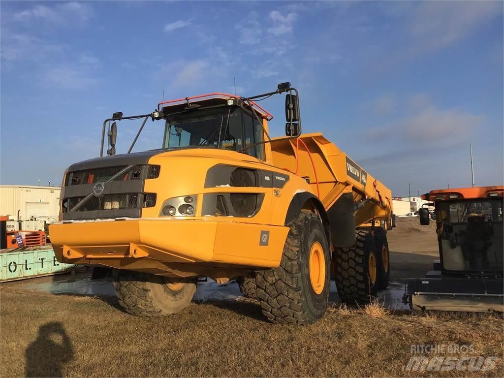 Volvo A40G Artikulētie pašizgāzēji