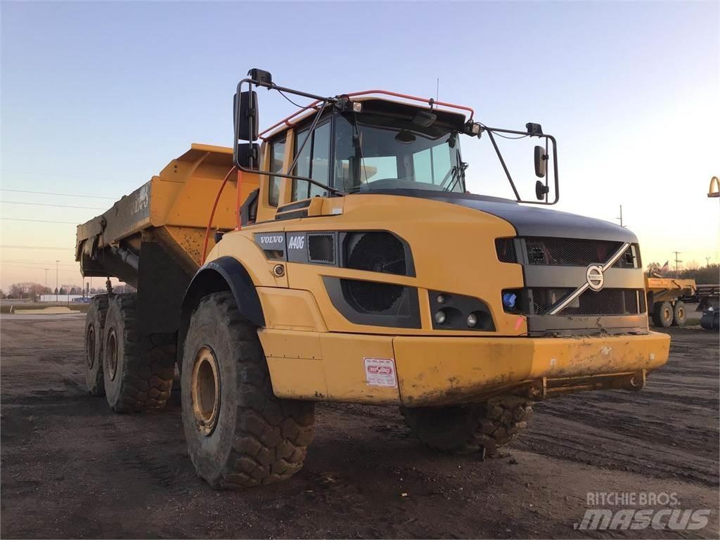 Volvo A40G Artikulētie pašizgāzēji