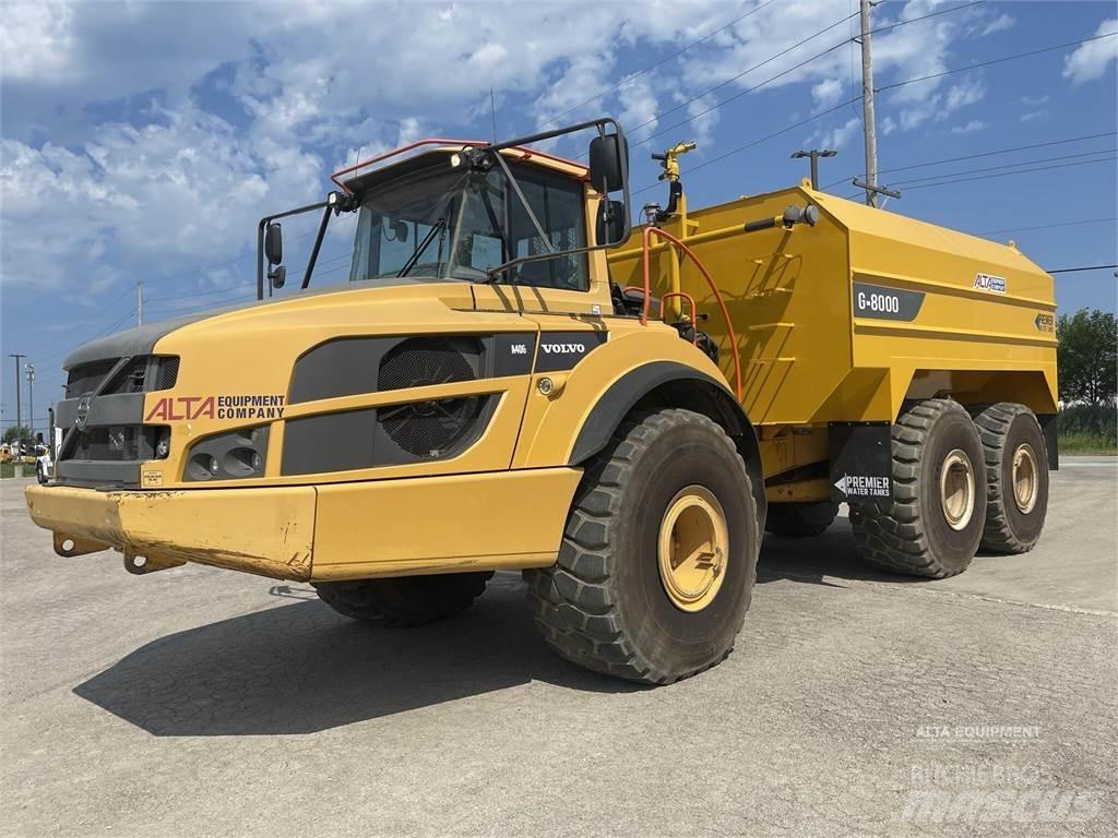 Volvo A40G Ūdens mašīnas