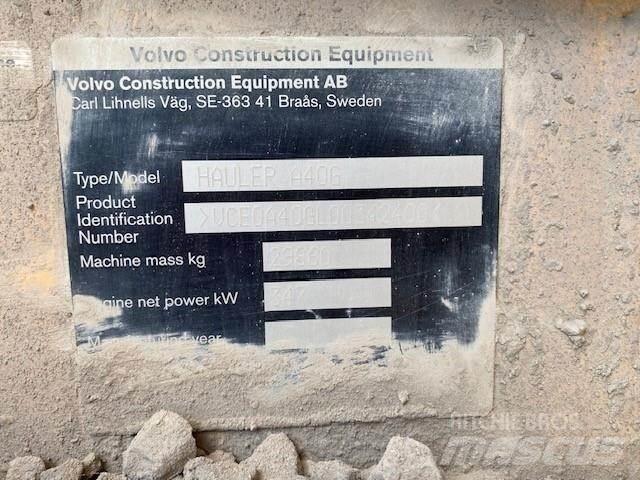 Volvo A40G Artikulētie pašizgāzēji