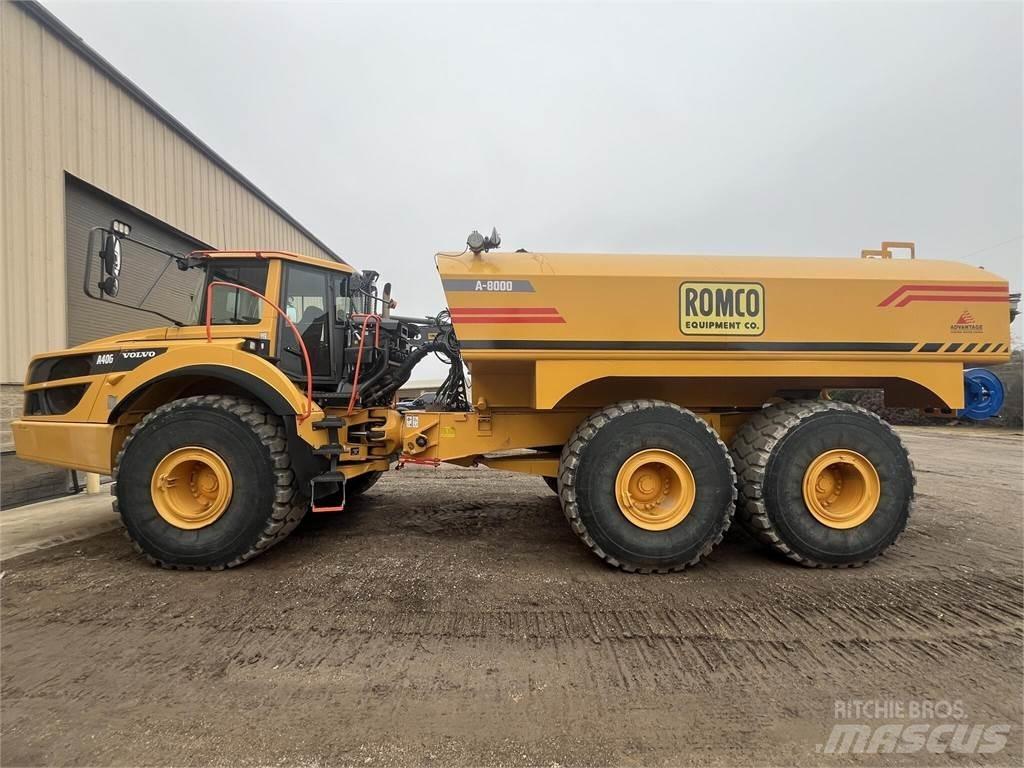 Volvo A40G Ūdens mašīnas