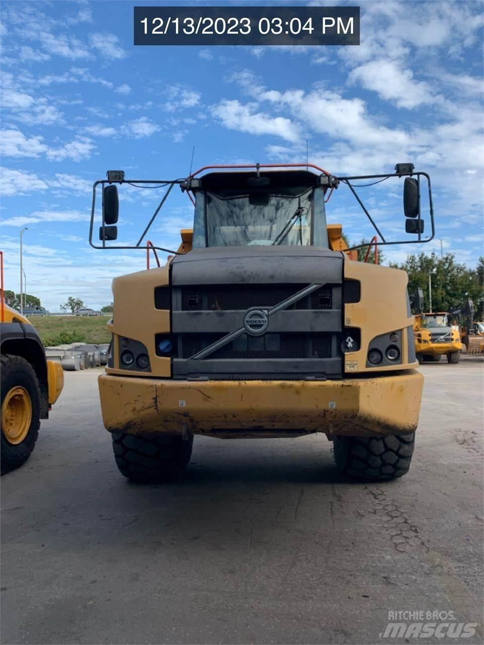 Volvo A40G Artikulētie pašizgāzēji