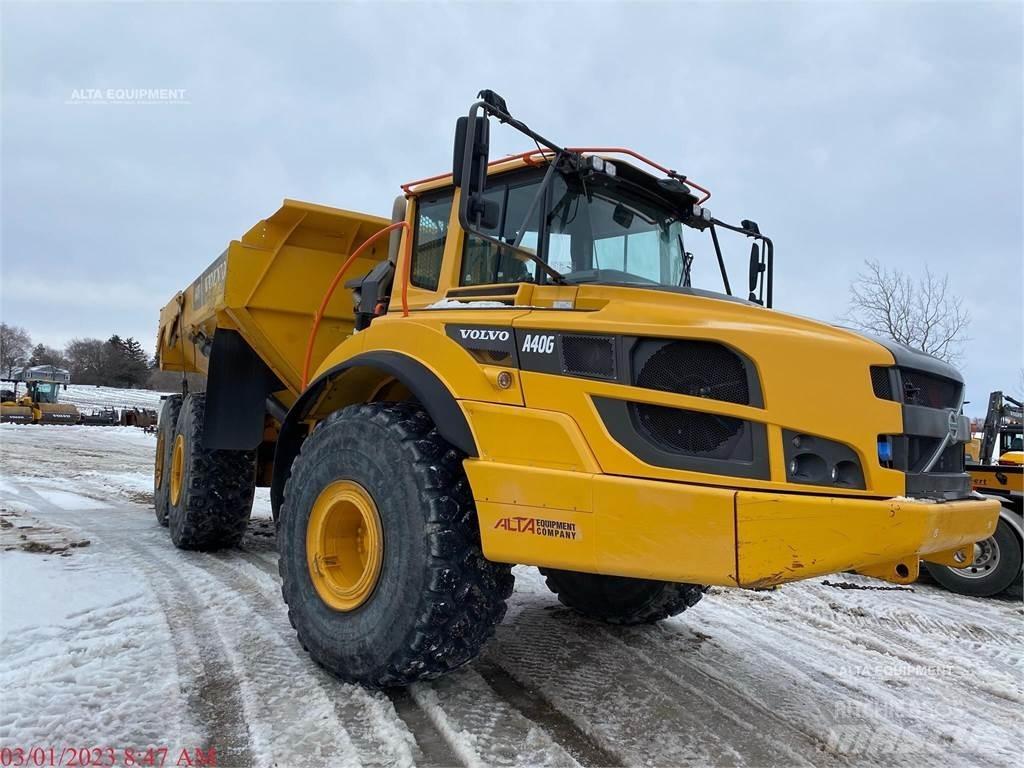 Volvo A40G Artikulētie pašizgāzēji
