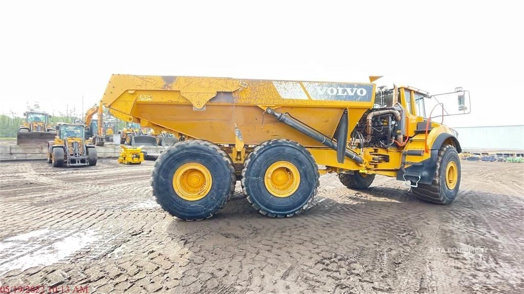 Volvo A40G Artikulētie pašizgāzēji