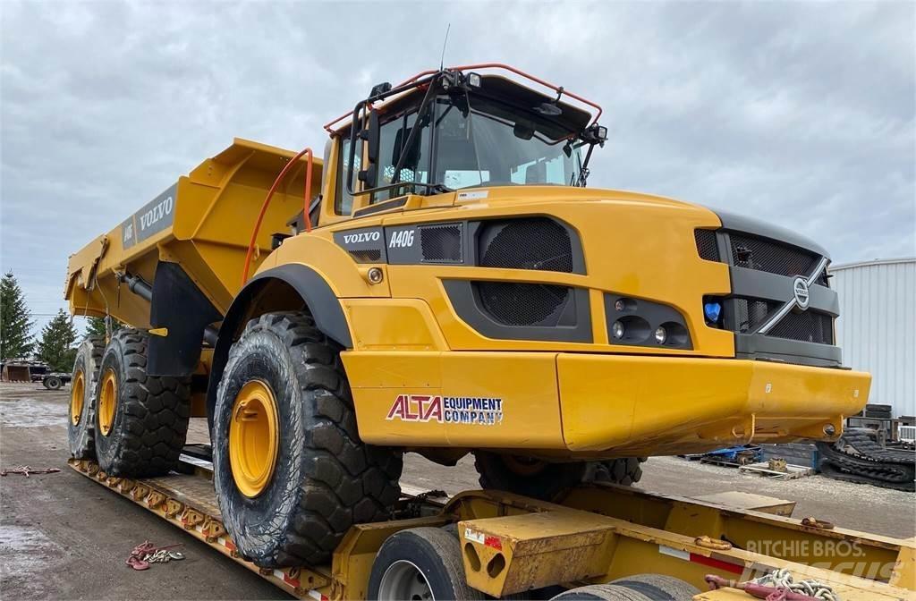 Volvo A40G Artikulētie pašizgāzēji
