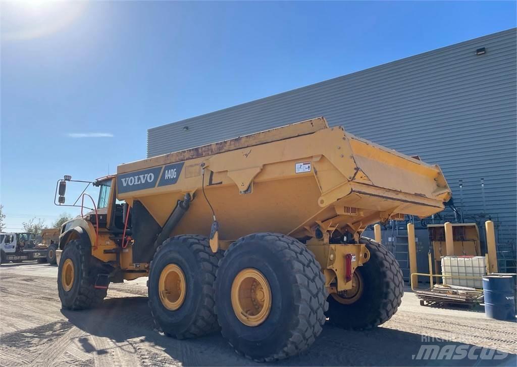 Volvo A40G Artikulētie pašizgāzēji