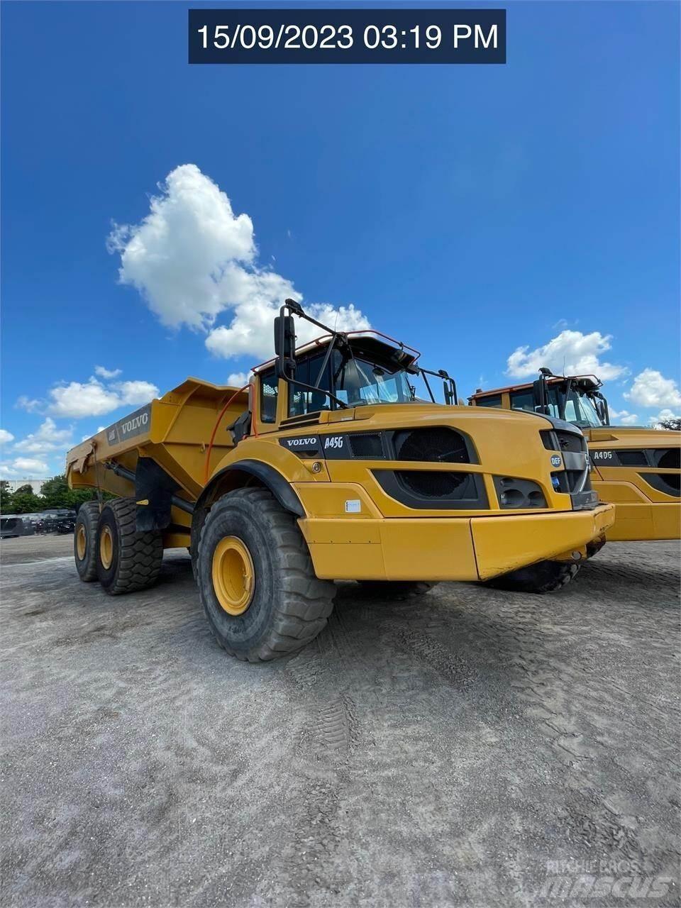 Volvo A45G Artikulētie pašizgāzēji