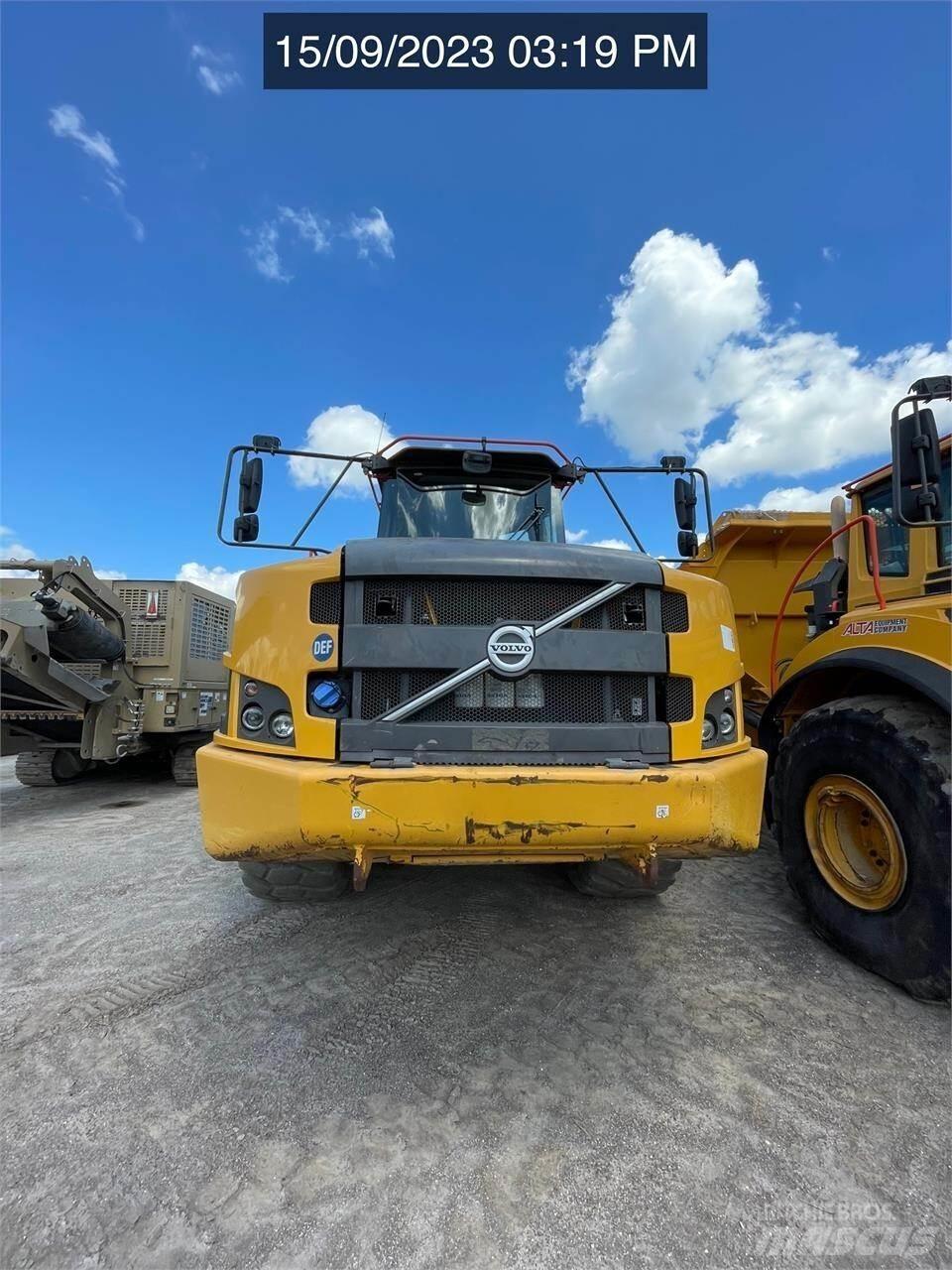Volvo A45G Artikulētie pašizgāzēji