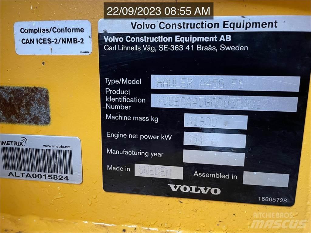 Volvo A45G FS Artikulētie pašizgāzēji