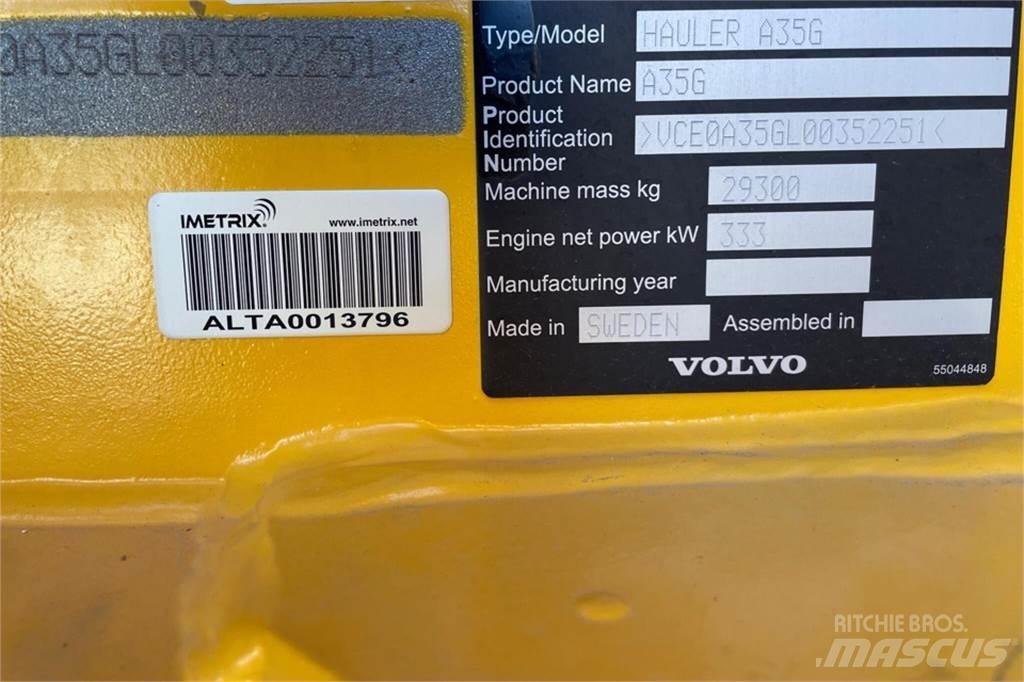 Volvo A45G FS Artikulētie pašizgāzēji
