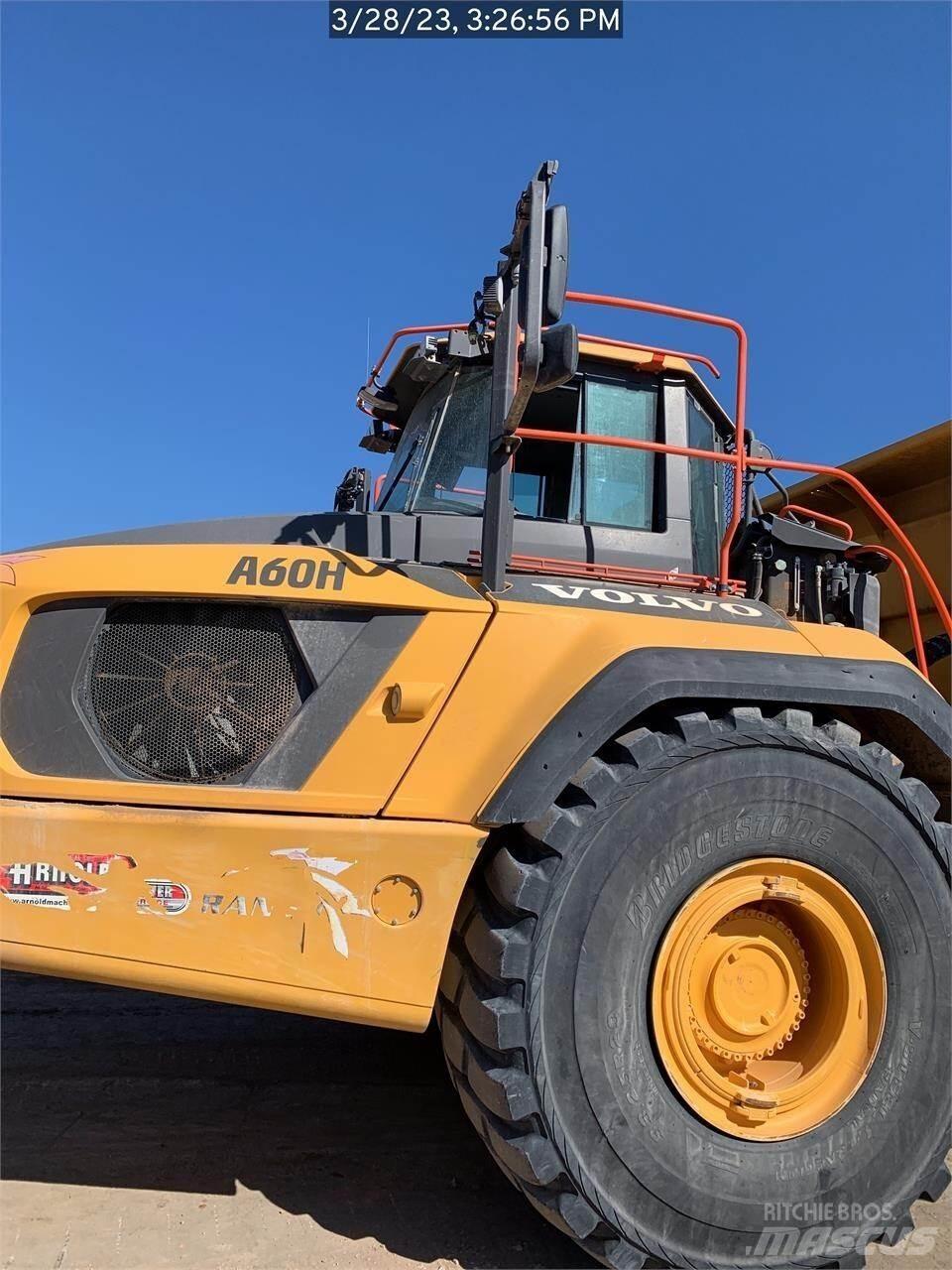 Volvo A60H Artikulētie pašizgāzēji