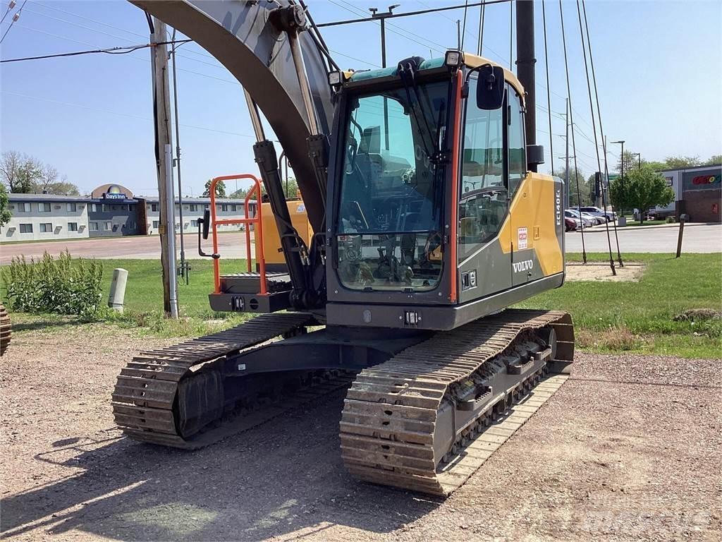 Volvo EC140EL Kāpurķēžu ekskavatori