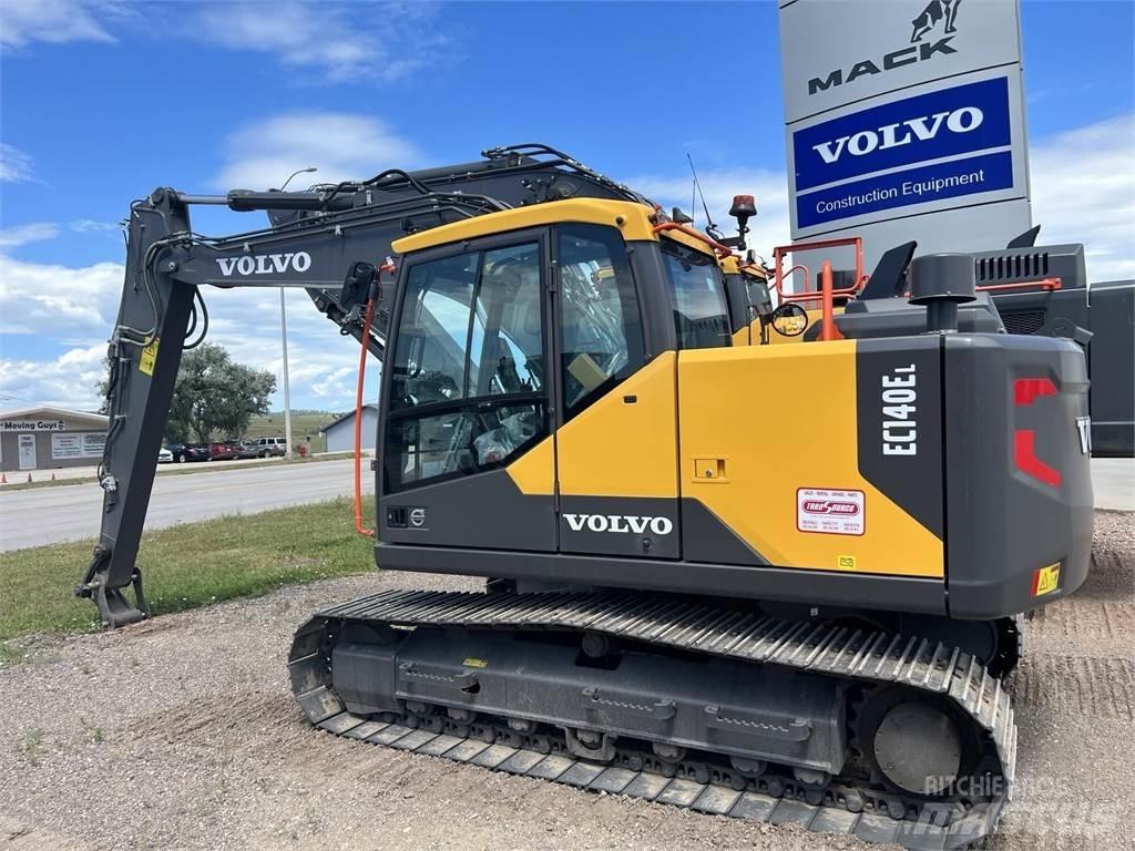Volvo EC140EL Kāpurķēžu ekskavatori