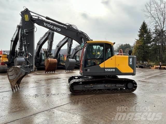 Volvo EC140EL Kāpurķēžu ekskavatori
