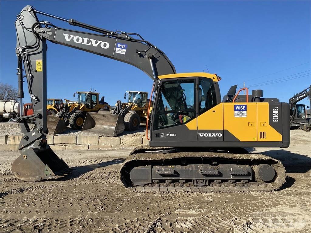 Volvo EC160EL Kāpurķēžu ekskavatori