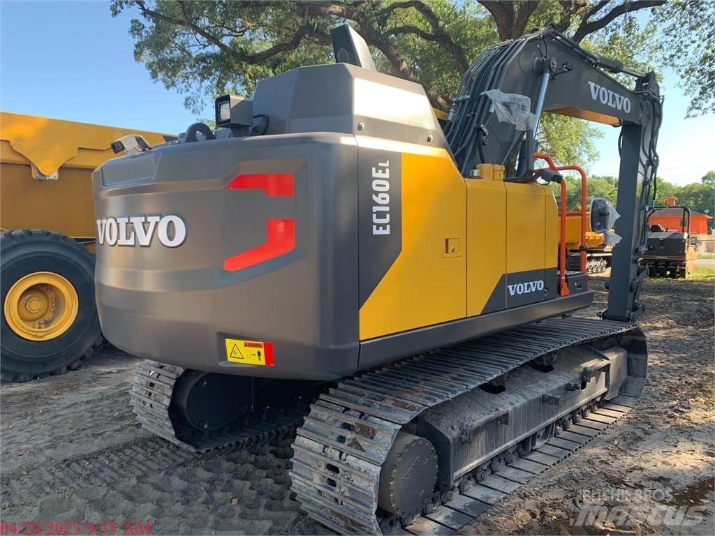 Volvo EC160EL Kāpurķēžu ekskavatori