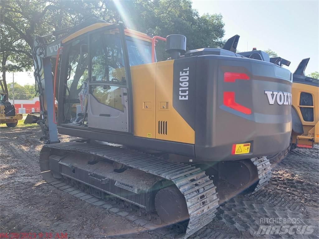 Volvo EC160EL Kāpurķēžu ekskavatori