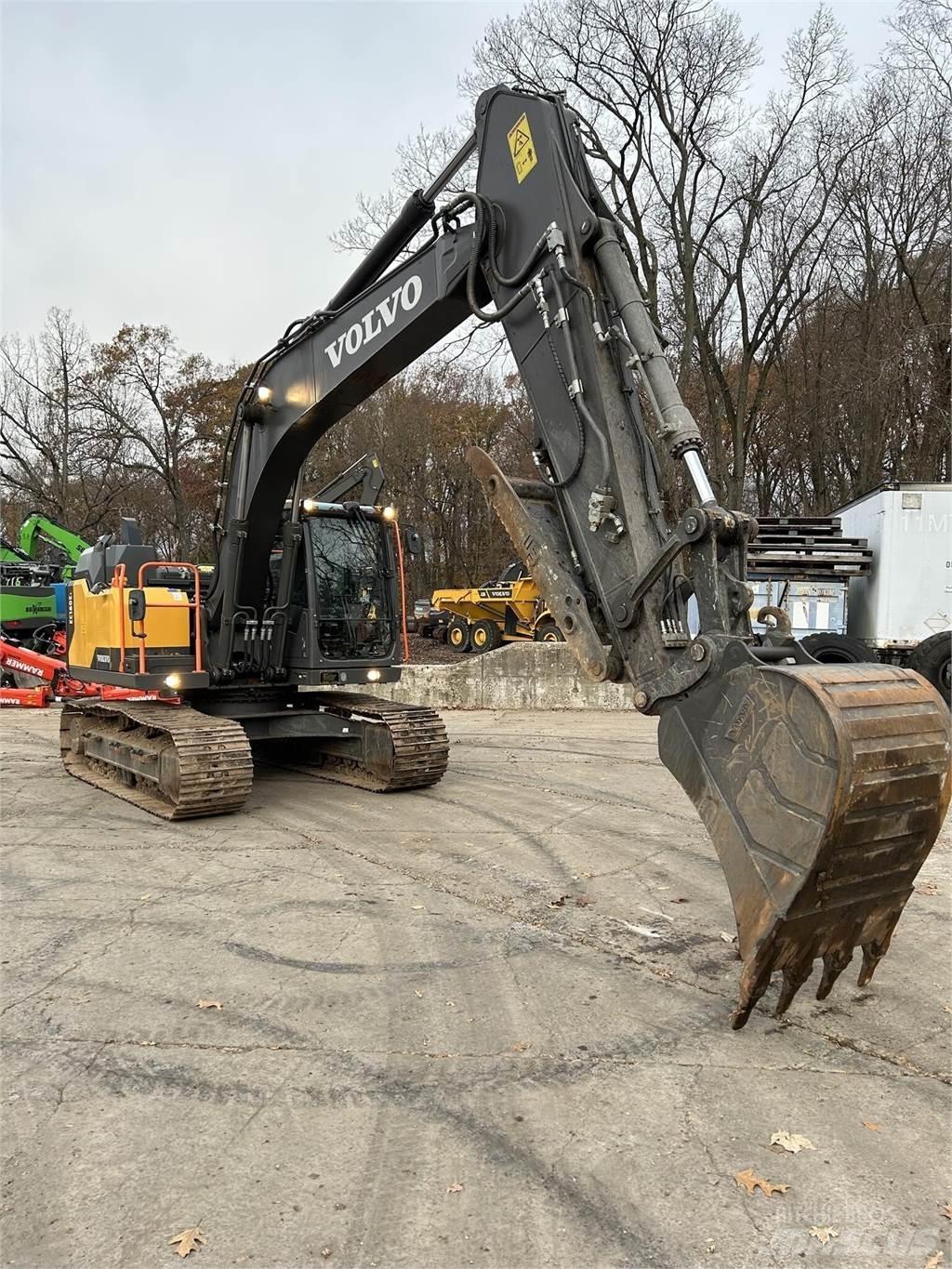 Volvo EC160EL Kāpurķēžu ekskavatori