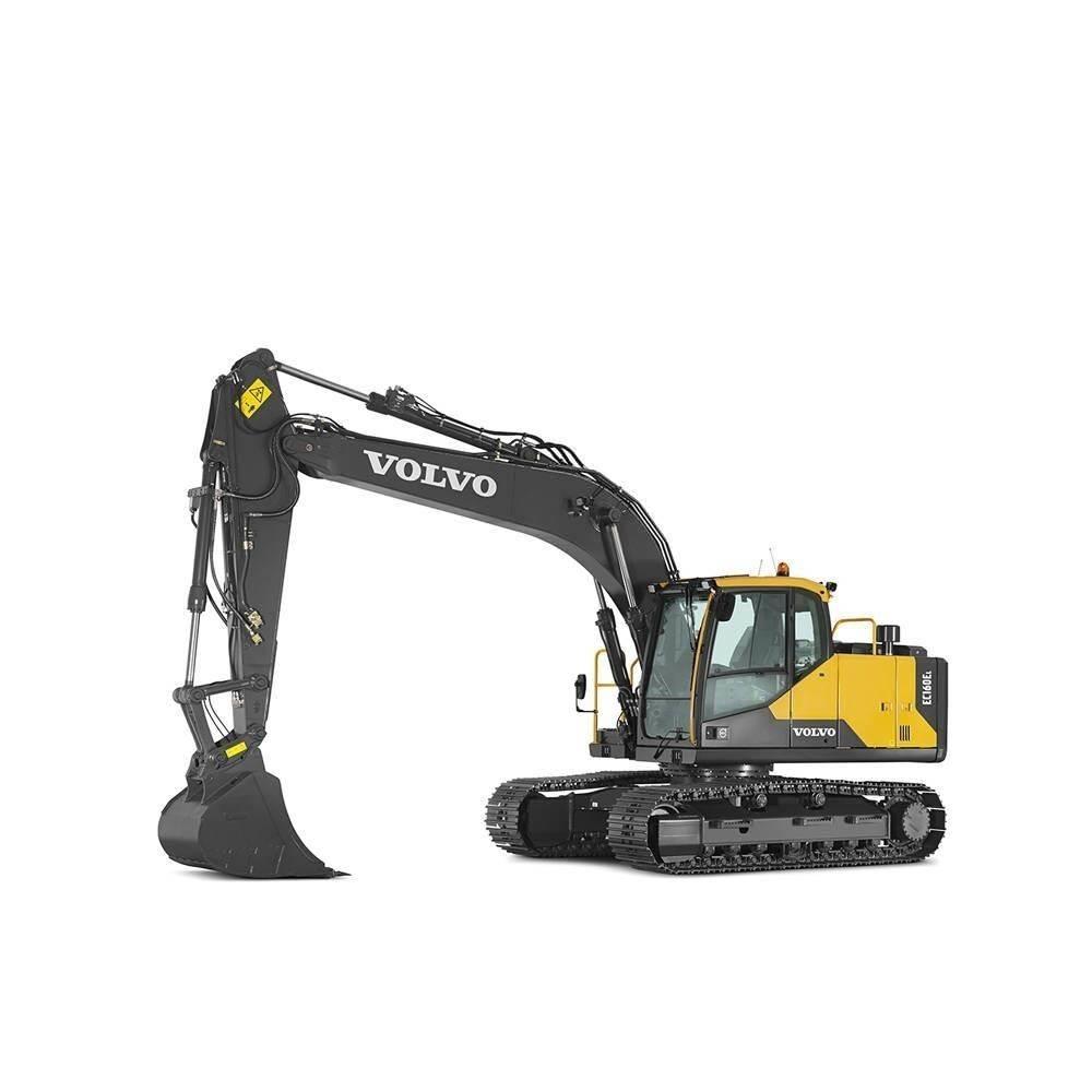 Volvo EC160EL Kāpurķēžu ekskavatori