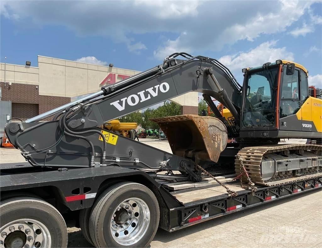 Volvo EC160EL Kāpurķēžu ekskavatori