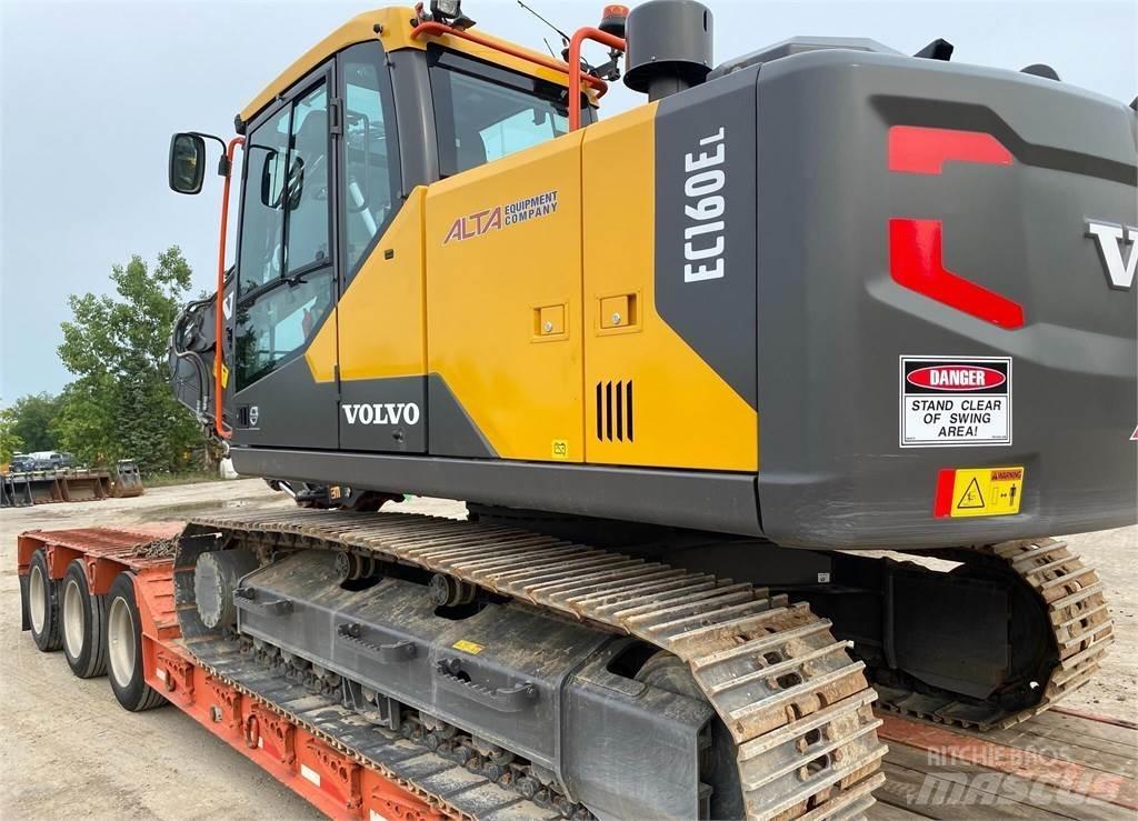 Volvo EC160EL Kāpurķēžu ekskavatori