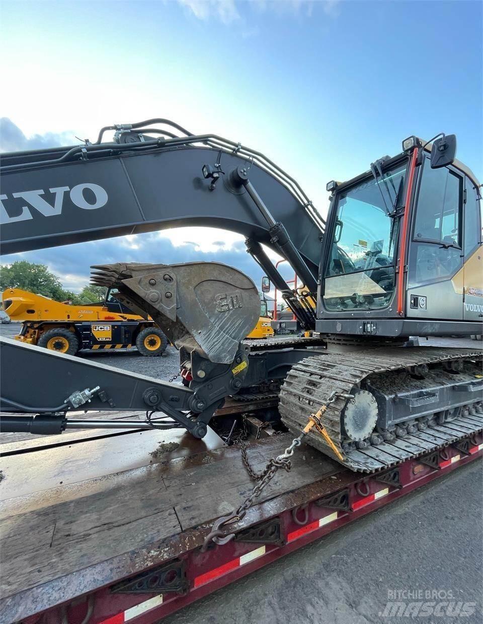 Volvo EC160EL Kāpurķēžu ekskavatori