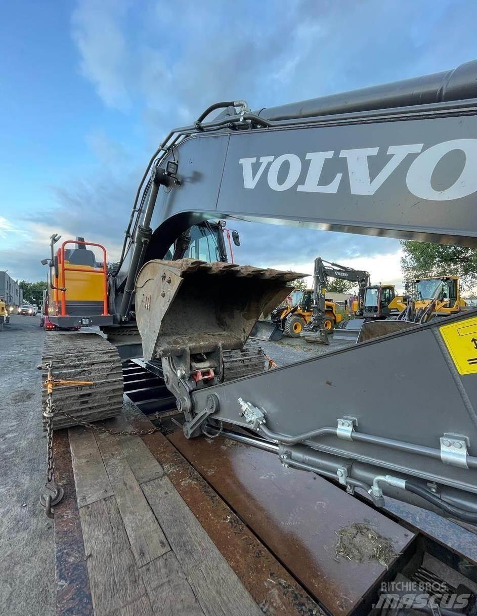 Volvo EC160EL Kāpurķēžu ekskavatori