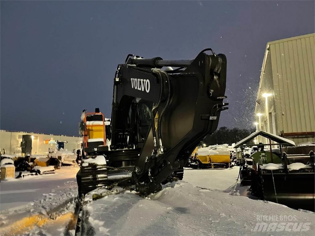 Volvo EC160EL Kāpurķēžu ekskavatori