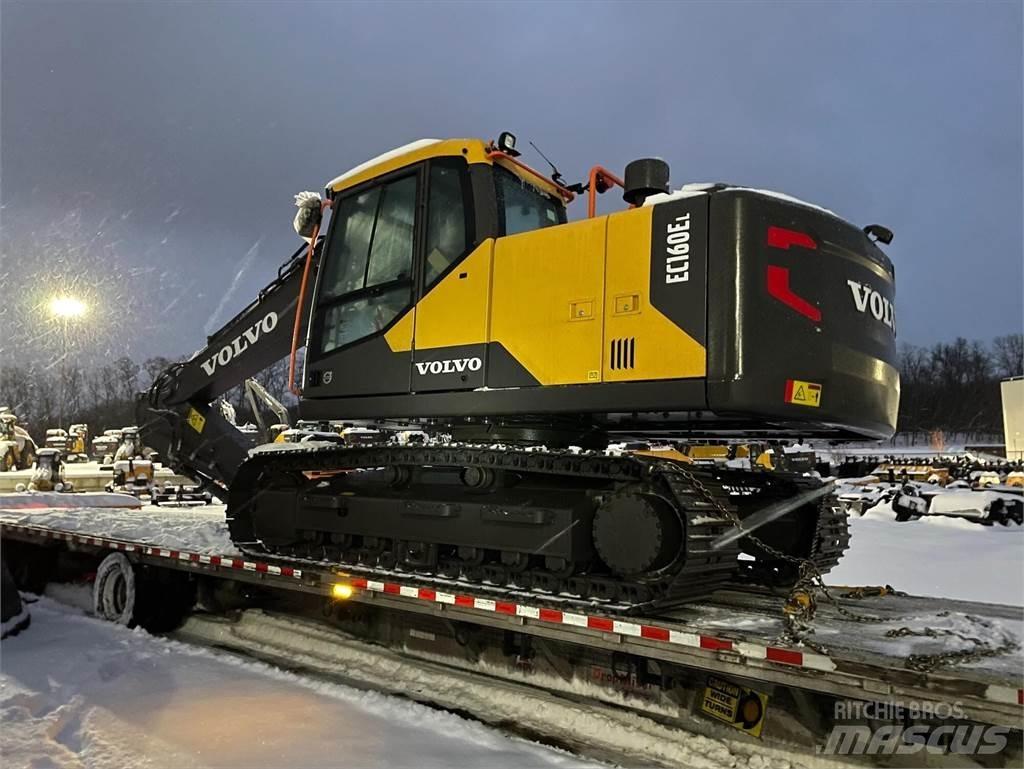 Volvo EC160EL Kāpurķēžu ekskavatori