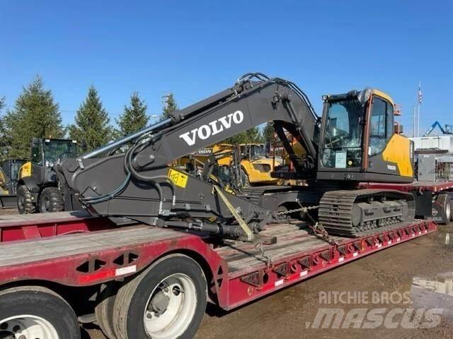 Volvo EC160EL Kāpurķēžu ekskavatori