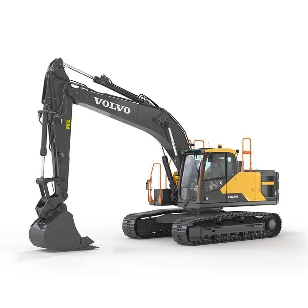 Volvo EC200EL Kāpurķēžu ekskavatori