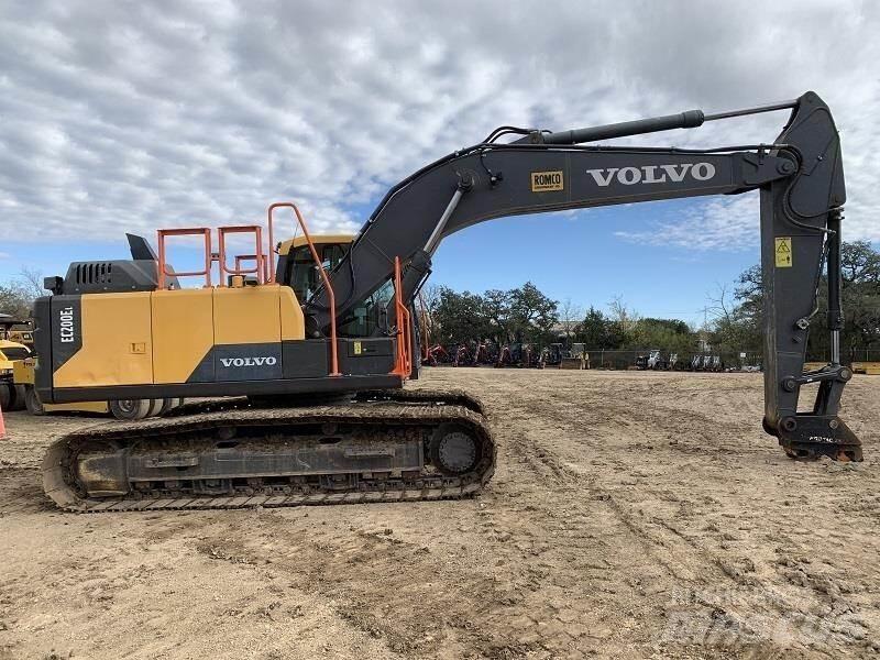 Volvo EC200EL Kāpurķēžu ekskavatori