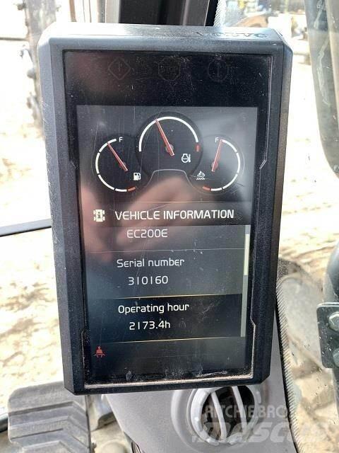Volvo EC200EL Kāpurķēžu ekskavatori