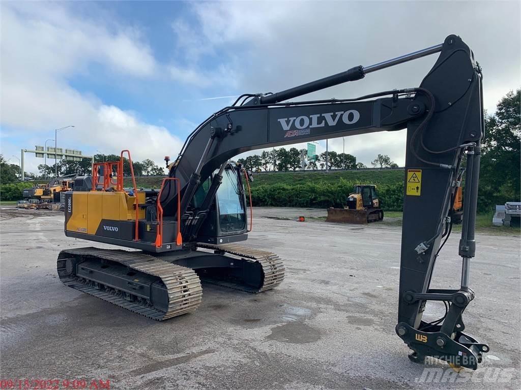 Volvo EC200EL Kāpurķēžu ekskavatori