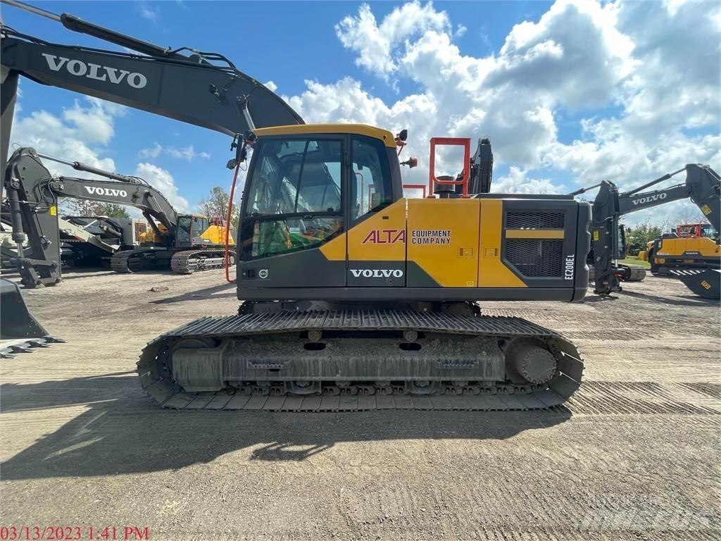 Volvo EC200EL Kāpurķēžu ekskavatori