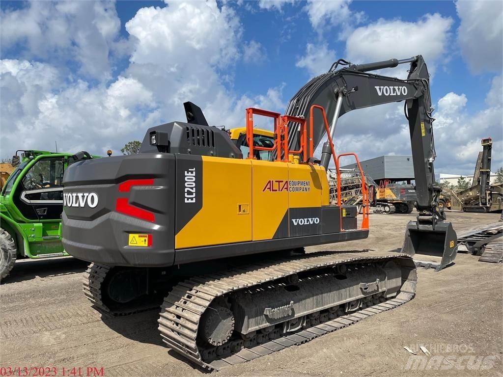 Volvo EC200EL Kāpurķēžu ekskavatori